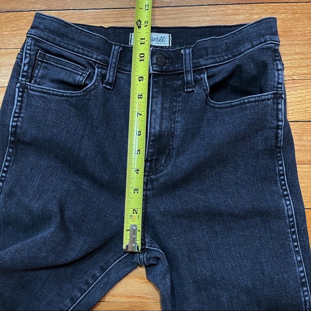 Madewell 10” High Rise Skinny Jeans Sz 26 MINT - Picture 11 of 13